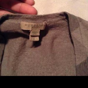 Burberry swoop neck sweater